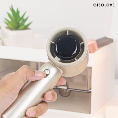 Aisolove Mini Fan พัดลมพกพาจอระบุดิจิทัล แบตเตอรี่ 4000mAh รุ่น F15