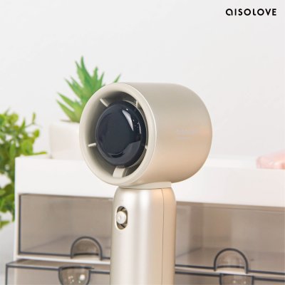 Aisolove Mini Fan พัดลมพกพาจอระบุดิจิทัล แบตเตอรี่ 4000mAh รุ่น F15