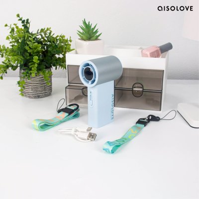Aisolove High Speed Handheld Fan พัดลมพกพาความเร็วสูง 6000mAh รุ่น F20
