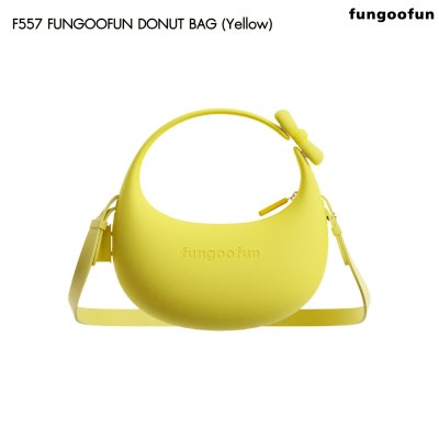 Fungoofun Donut Bag กระเป๋าถือผู้หญิงดีไซน์ทรงโดนัท Ring Bag รุ่น F557