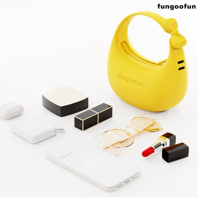 Fungoofun Donut Bag กระเป๋าถือผู้หญิงดีไซน์ทรงโดนัท Ring Bag รุ่น F557