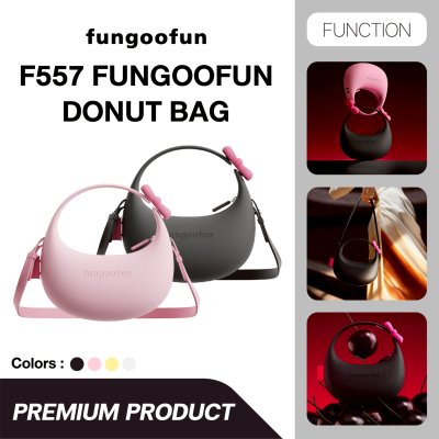Fungoofun Donut Bag กระเป๋าถือผู้หญิงดีไซน์ทรงโดนัท Ring Bag รุ่น F557