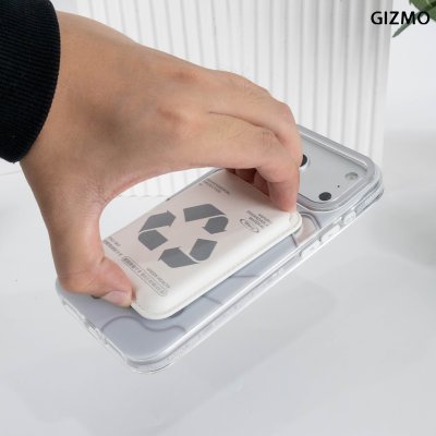 GIZMO WWPC Faux Leather Magnetic Card Holder กระเป๋าใส่บัตรแม่เหล็กหนังเทียม