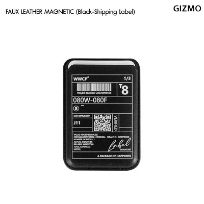 GIZMO WWPC Faux Leather Magnetic Card Holder กระเป๋าใส่บัตรแม่เหล็กหนังเทียม
