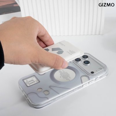 GIZMO WWPC Faux Leather Magnetic Card Holder กระเป๋าใส่บัตรแม่เหล็กหนังเทียม