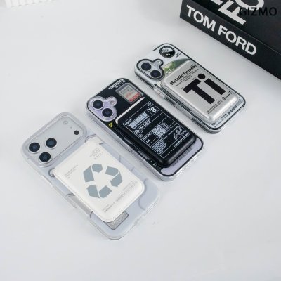 GIZMO WWPC Faux Leather Magnetic Card Holder กระเป๋าใส่บัตรแม่เหล็กหนังเทียม