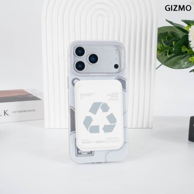 GIZMO WWPC Faux Leather Magnetic Card Holder กระเป๋าใส่บัตรแม่เหล็กหนังเทียม