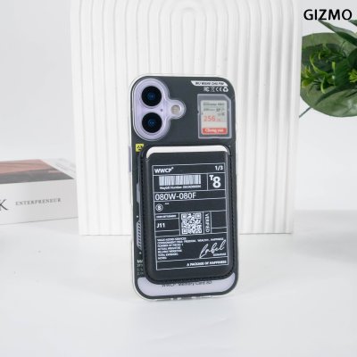 GIZMO WWPC Faux Leather Magnetic Card Holder กระเป๋าใส่บัตรแม่เหล็กหนังเทียม