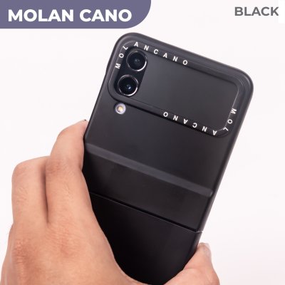 เคสใสกันกระแทก Samsung Galaxy Z Flip 4 รุ่น Molan Cano สีดำ