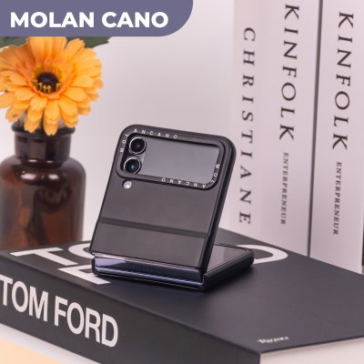 เคสใสกันกระแทก Samsung Galaxy Z Flip 4 รุ่น Molan Cano สีดำ
