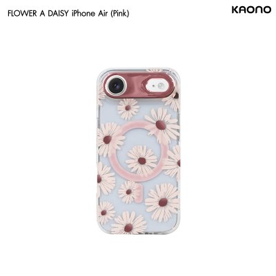 KAONO เคสใสลายดอกไม้ Magnetic Flower Series A Daisy iPhone 17