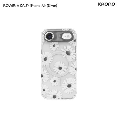 KAONO เคสใสลายดอกไม้ Magnetic Flower Series A Daisy iPhone 17