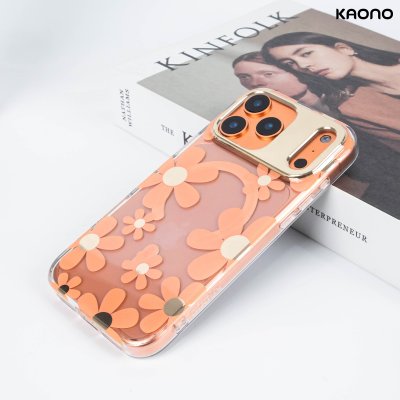 KAONO เคสใสลายดอกไม้ Magnetic Flower Series B Big Flower iPhone 17
