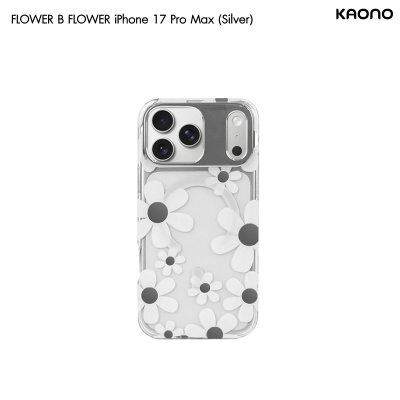 KAONO เคสใสลายดอกไม้ Magnetic Flower Series B Big Flower iPhone 17