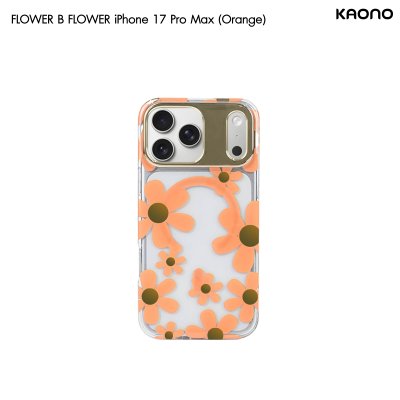 KAONO เคสใสลายดอกไม้ Magnetic Flower Series B Big Flower iPhone 17