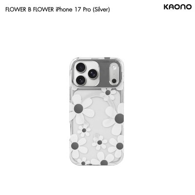 KAONO เคสใสลายดอกไม้ Magnetic Flower Series B Big Flower iPhone 17
