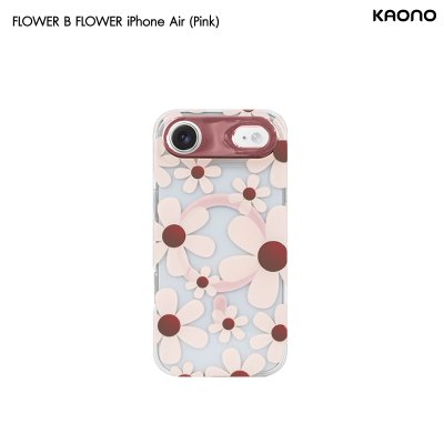 KAONO เคสใสลายดอกไม้ Magnetic Flower Series B Big Flower iPhone 17