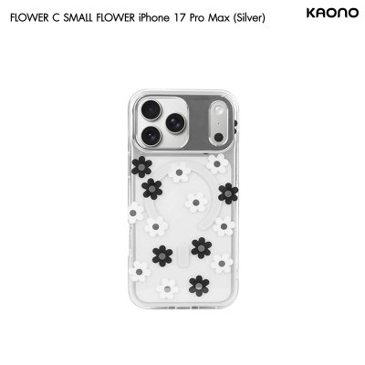 KAONO เคสใสลายดอกไม้ Magnetic Flower Series C Small Flower iPhone 17