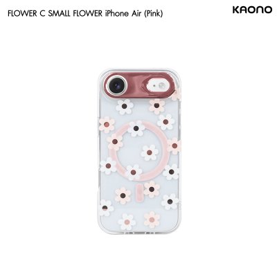 KAONO เคสใสลายดอกไม้ Magnetic Flower Series C Small Flower iPhone 17