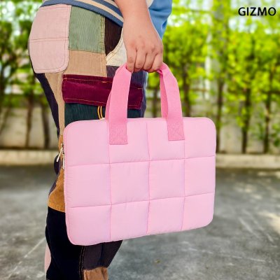 Gizmo Fluffy Bag 14 นิ้ว กระเป๋าโน๊ตบุ๊ค/ไอแพด ดีไซน์นุ่มฟู สไตล์เกาหลี กันกระแทกพรีเมียม