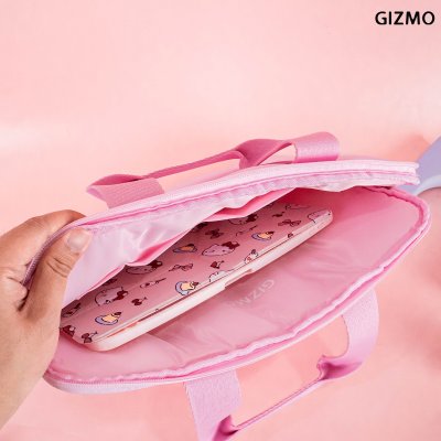 Gizmo Fluffy Bag 14 นิ้ว กระเป๋าโน๊ตบุ๊ค/ไอแพด ดีไซน์นุ่มฟู สไตล์เกาหลี กันกระแทกพรีเมียม