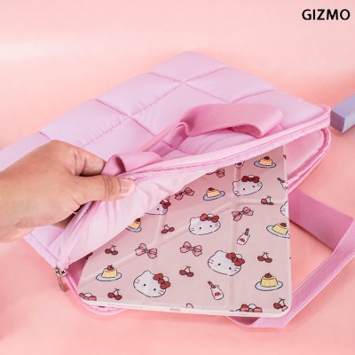 Gizmo Fluffy Bag 14 นิ้ว กระเป๋าโน๊ตบุ๊ค/ไอแพด ดีไซน์นุ่มฟู สไตล์เกาหลี กันกระแทกพรีเมียม