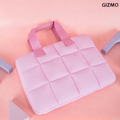 Gizmo Fluffy Bag 14 นิ้ว กระเป๋าโน๊ตบุ๊ค/ไอแพด ดีไซน์นุ่มฟู สไตล์เกาหลี กันกระแทกพรีเมียม