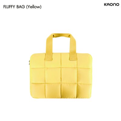 Fluffy Bag 14 นิ้ว กระเป๋าโน๊ตบุ๊ค/ไอแพด ดีไซน์นุ่มฟู สไตล์เกาหลี กันกระแทกพรีเมียม