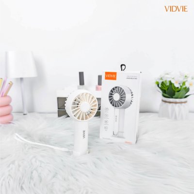 VIDVIE Mini Portable Handheld Fan พัดลมพกพามินิพร้อมฐาน รุ่น FN04