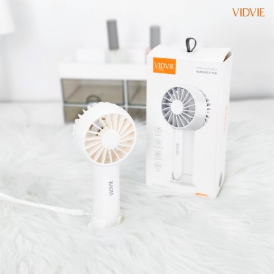 VIDVIE Mini Portable Handheld Fan พัดลมพกพามินิพร้อมฐาน รุ่น FN04