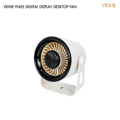VIDVIE Digital Display Desktop Fan พัดลมตั้งโต๊ะละแขวนผนัง รุ่น FN05