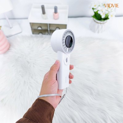 VIDVIE Portable Hand Fan พัดลมพกพา พร้อมหน้าจอ LCD รุ่น FN06