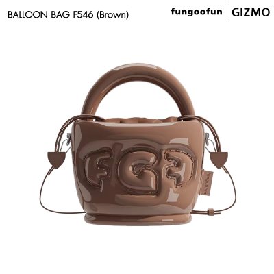 Fungoofun กระเป๋าครอสบอดี้ Balloon Bag Gliss Glaze inflatable รุ่น F546