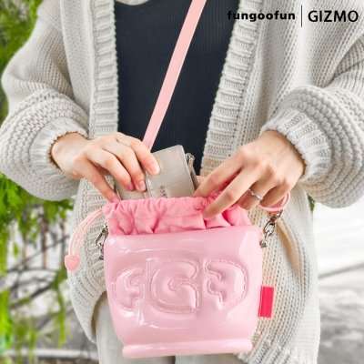 Fungoofun กระเป๋าครอสบอดี้ Balloon Bag Gliss Glaze inflatable รุ่น F546