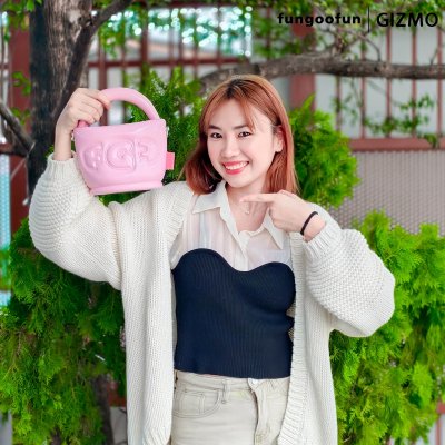 Fungoofun กระเป๋าครอสบอดี้ Balloon Bag Gliss Glaze inflatable รุ่น F546