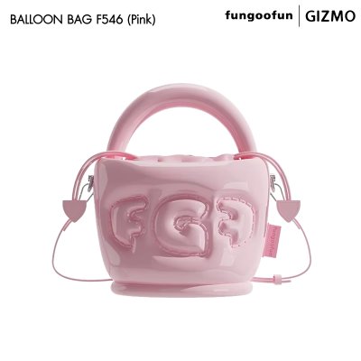 Fungoofun กระเป๋าครอสบอดี้ Balloon Bag Gliss Glaze inflatable รุ่น F546