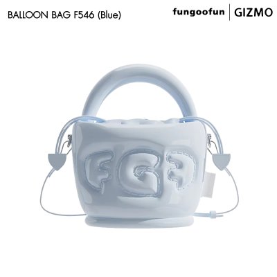Fungoofun กระเป๋าครอสบอดี้ Balloon Bag Gliss Glaze inflatable รุ่น F546