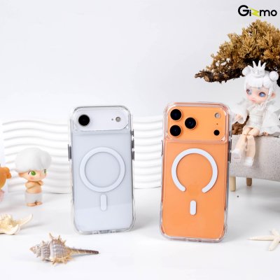 Gizmo Case Fusion Magsafe iPhone 17 series เคสใส เคสชาร์จได้ กันรอยขีดข่วน กันกระแทก