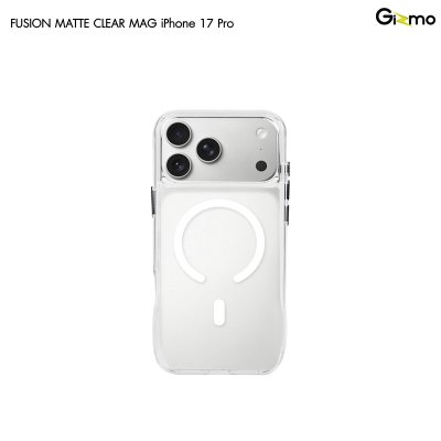 Gizmo Fusion Matte Back MagSafe เคสกันกระแทกเนื้อแมทใส สำหรับ iPhone 17