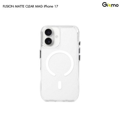 Gizmo Fusion Matte Back MagSafe เคสกันกระแทกเนื้อแมทใส สำหรับ iPhone 17