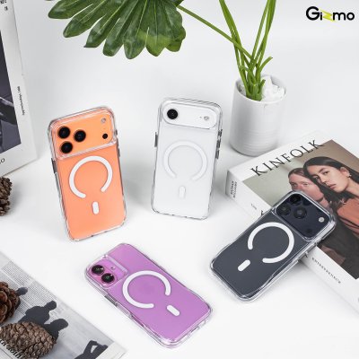 Gizmo Fusion Matte Back MagSafe เคสกันกระแทกเนื้อแมทใส สำหรับ iPhone 17