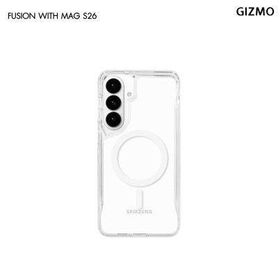 Gizmo Fusion with MagSafe เคสใสกันกระแทกแม่เหล็ก ปกป้อง 360 องศา สำหรับ Samsung S26 Series