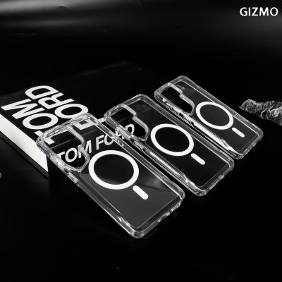 Gizmo Fusion with MagSafe เคสใสกันกระแทกแม่เหล็ก ปกป้อง 360 องศา สำหรับ Samsung S26 Series