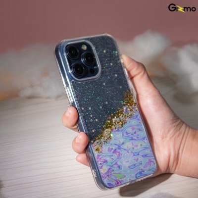 เคสใสกลิตเตอร์ Gizmo iPhone 15 กันกระแทก ไม่เหลือง