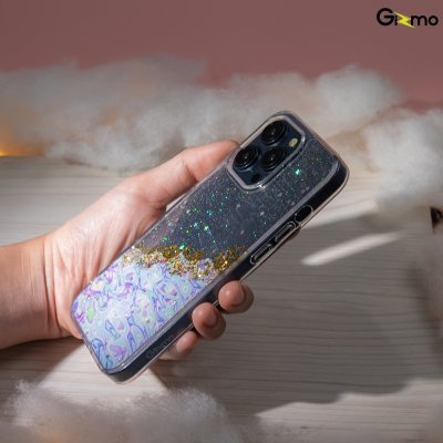 เคสใสกลิตเตอร์ Gizmo iPhone 15 กันกระแทก ไม่เหลือง