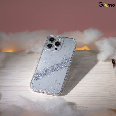 เคสใสกลิตเตอร์ Gizmo iPhone 15 กันกระแทก ไม่เหลือง