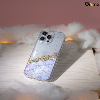 เคสใสกลิตเตอร์ Gizmo iPhone 15 กันกระแทก ไม่เหลือง