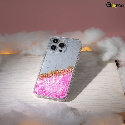 เคสใสกลิตเตอร์ Gizmo iPhone 15 กันกระแทก ไม่เหลือง