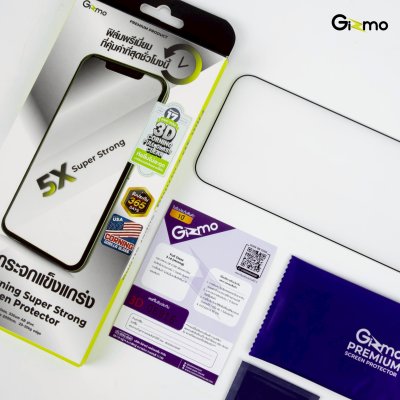 Gizmo Film 3D Corning Full Glass Clear ฟิล์มกระจกใสเต็มจอ  iPhone 17 รับประกัน 365 วัน