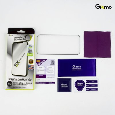 Gizmo Film 3D Corning Full Glass Clear ฟิล์มกระจกใสเต็มจอ  iPhone 17 รับประกัน 365 วัน